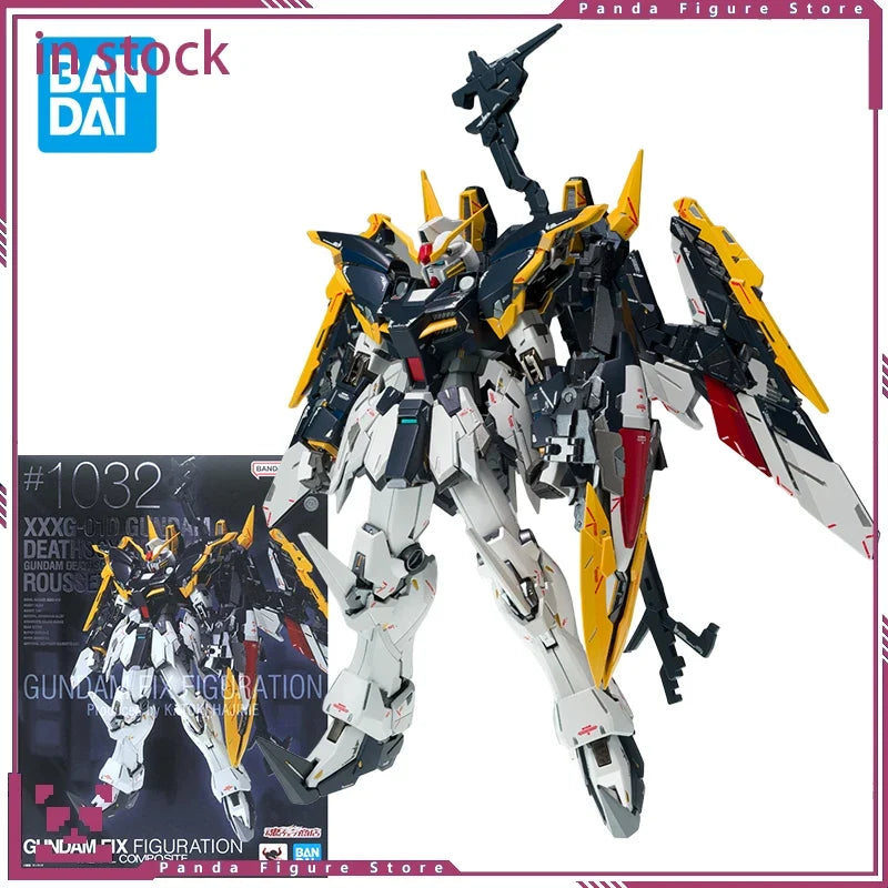 Bandai FIX GFFMC Gundam Deathscythe GUNDAM Action Figure Deathscythe EW Roussette Anime Figure Plastic Model Kit