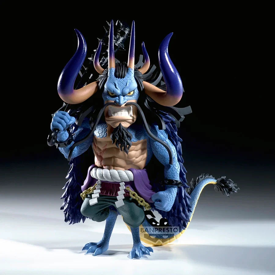Banpresto One Piece Anime Figurines World Collectable Figure Special Kaidou PVC Action Figures Collectible Model Toys