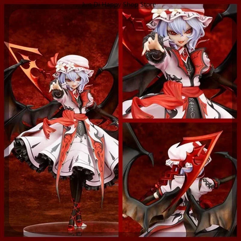 22cm Touhou Project Flandre Scarlet Madness State Game Girl Figure Model Statue Boys Collection Desktop Decoration Ornament Toys