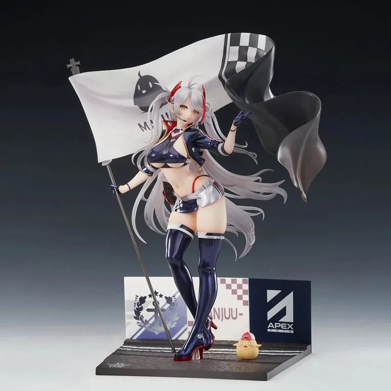 APEX Original:Azur Lane Prinz Eugen RACE QUEEN 18cm PVC Action Figure Anime Figure Model Toys Figure Collection Doll Gift