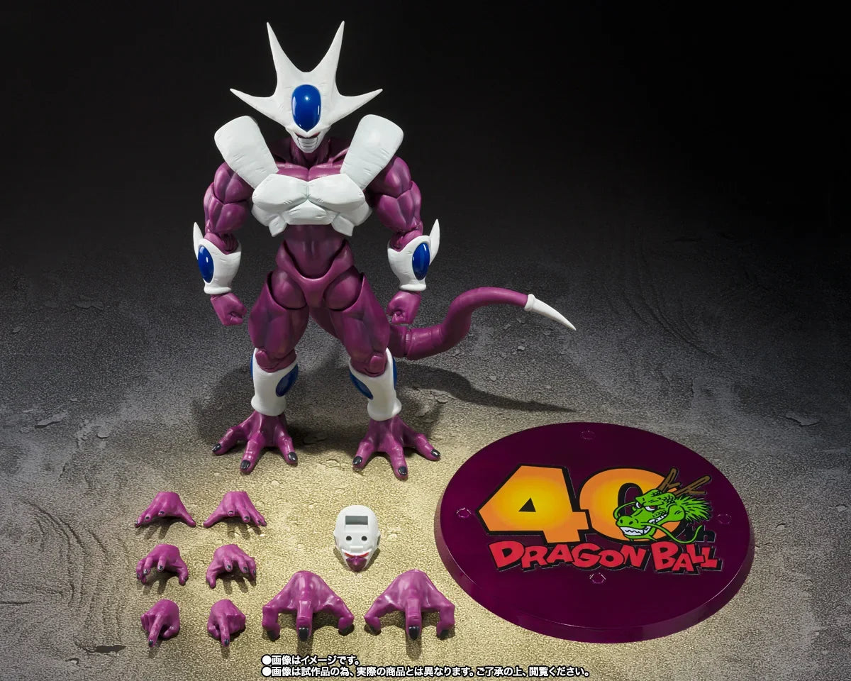 In Stock Genuine BANDAI SHFiguarts Dragon Ball Z 40th Anniversary Reissue Edition Final Form Cooler Figure Anime Action Model