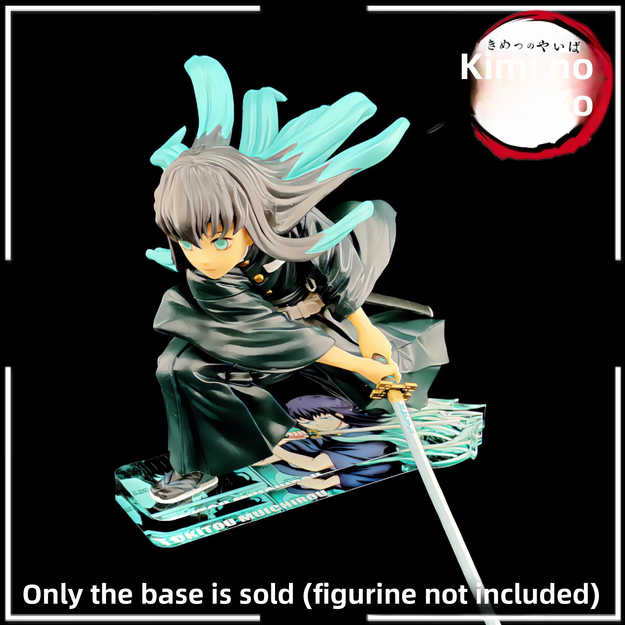 Acrylic Base Stand for Ghost Slayer Blade Eyeglasses VS Cherry Column VS Tsurui inobu Citrus Peel Model Toy Collectible