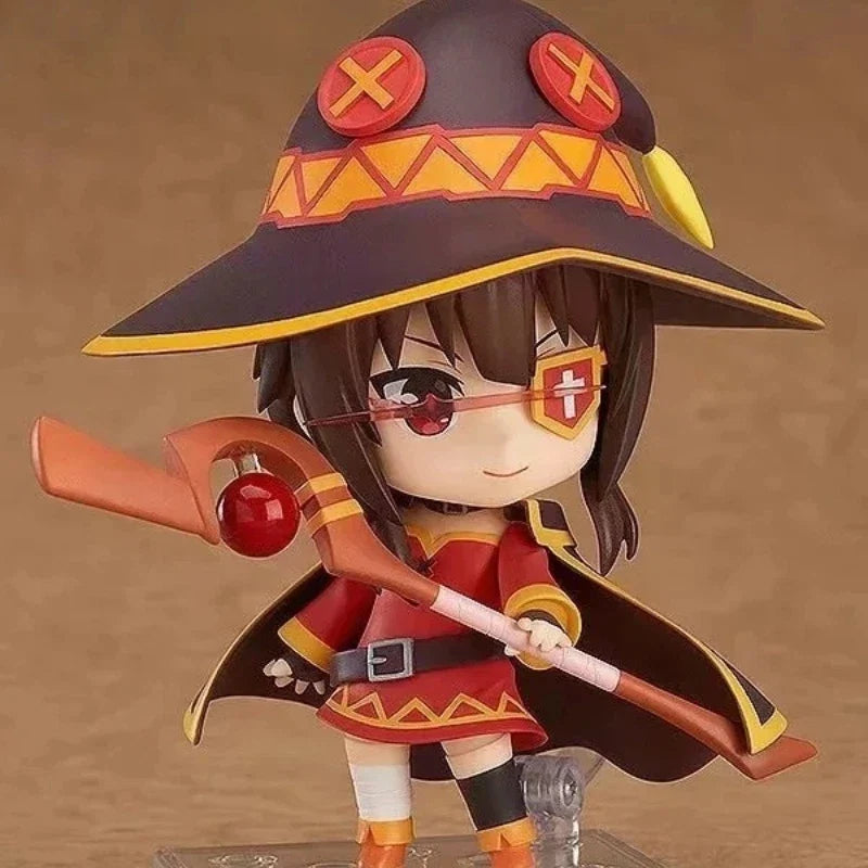 Megumin Q Clay 725 Action Figure Collectible Toy Handmade Garage Model Gift for Fans of Blessings to a Better World