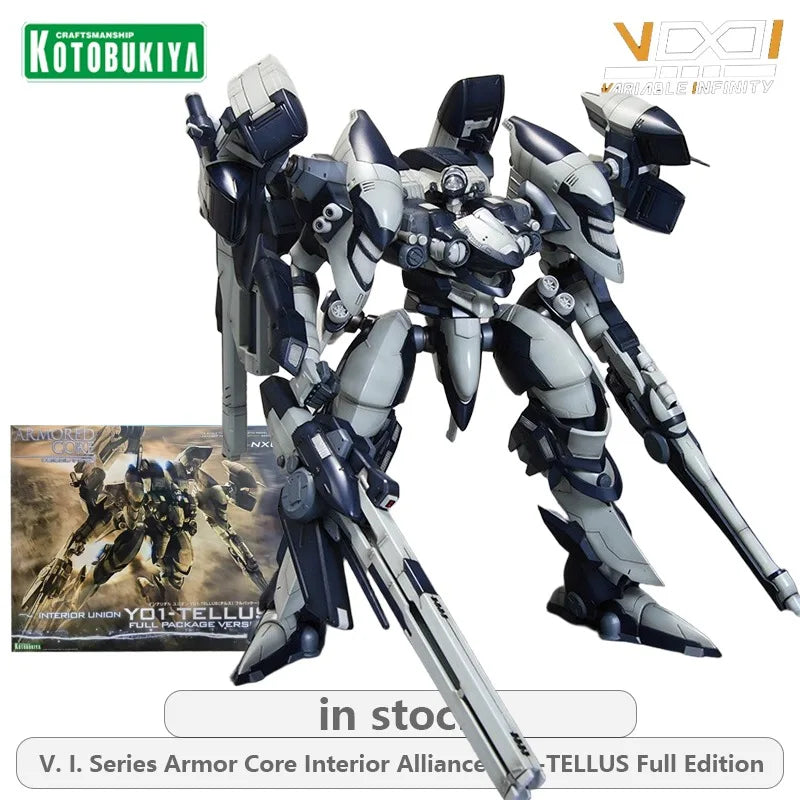 KOTOBUKIYA Original V. I. Series Armor Core Interior Alliance Y01-TELLUS Full Edition Action Figure Assembly Model Toys Gifts