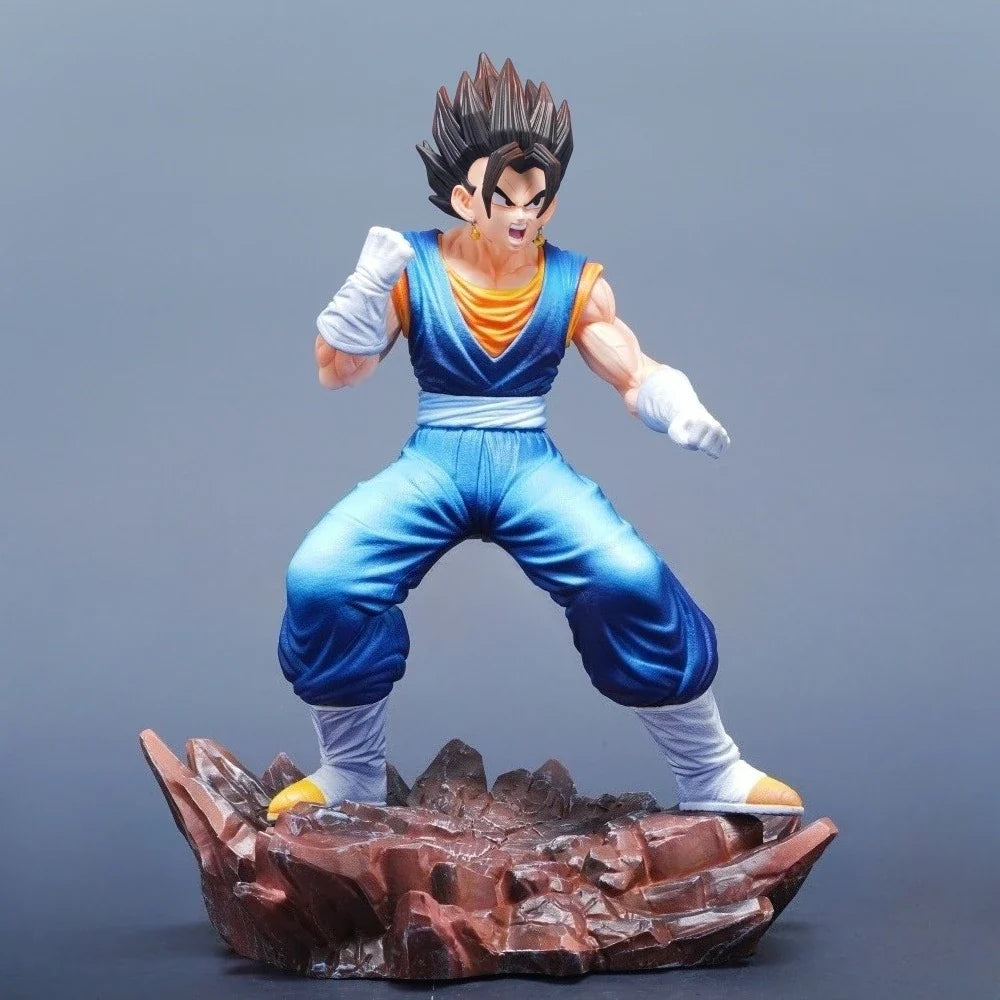 27cm/10.63in Anime Dragon Ball Figure Vegetto Action Figures Pvc Statue Desktop Ornamen Collection Model Toys Gifts