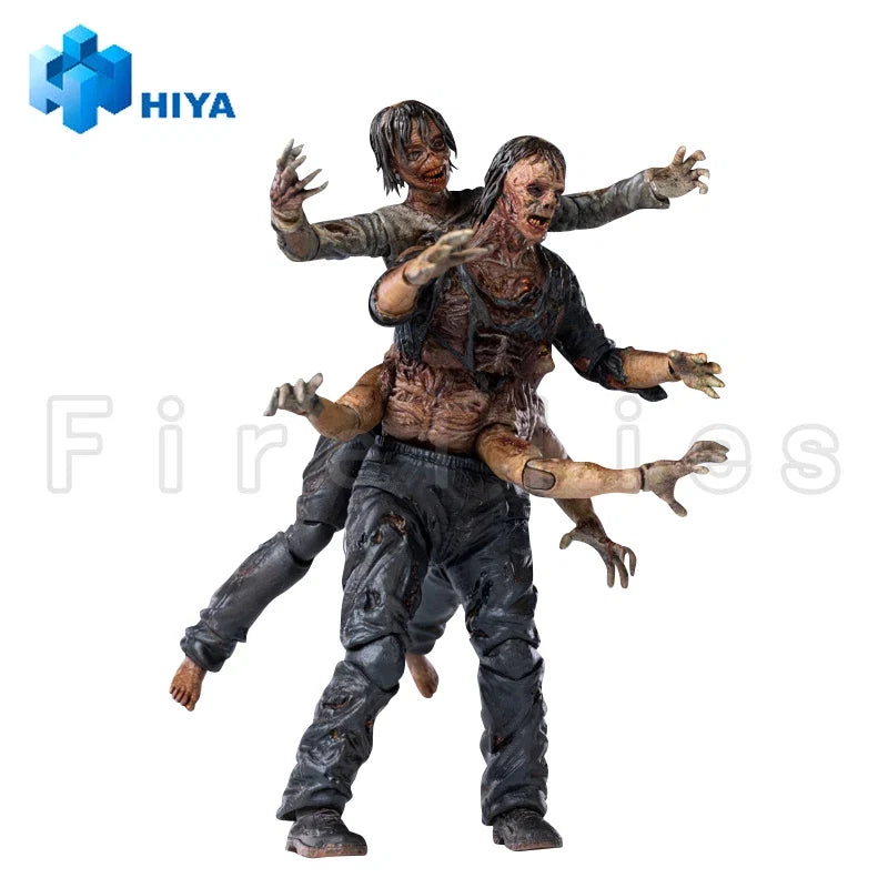 1/18 HIYA 3.75inch Action Figure Exquisite Mini Series The Walking Dead Dead City Walker King Anime Toy