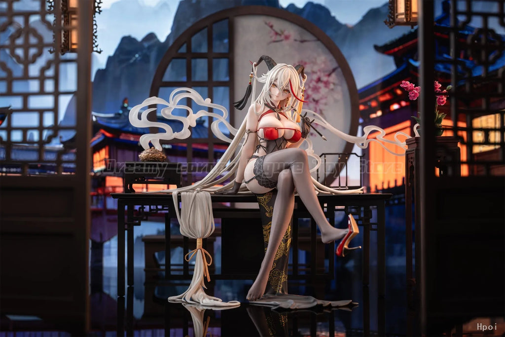 【In Stock】Original AniGame AZUR LANE KMS Agir Golden Dragon Tengxiang Cloud Ver. 1/6 Scale Figure Model