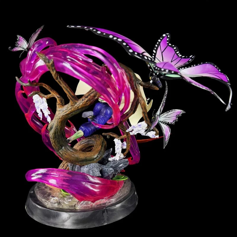 Demon Slayer GK Cube Kochou Shinobu 1/6 Resonance Second Bullet Statue Handheld Desktop Ornament Accessories Boxed Figurines Toy