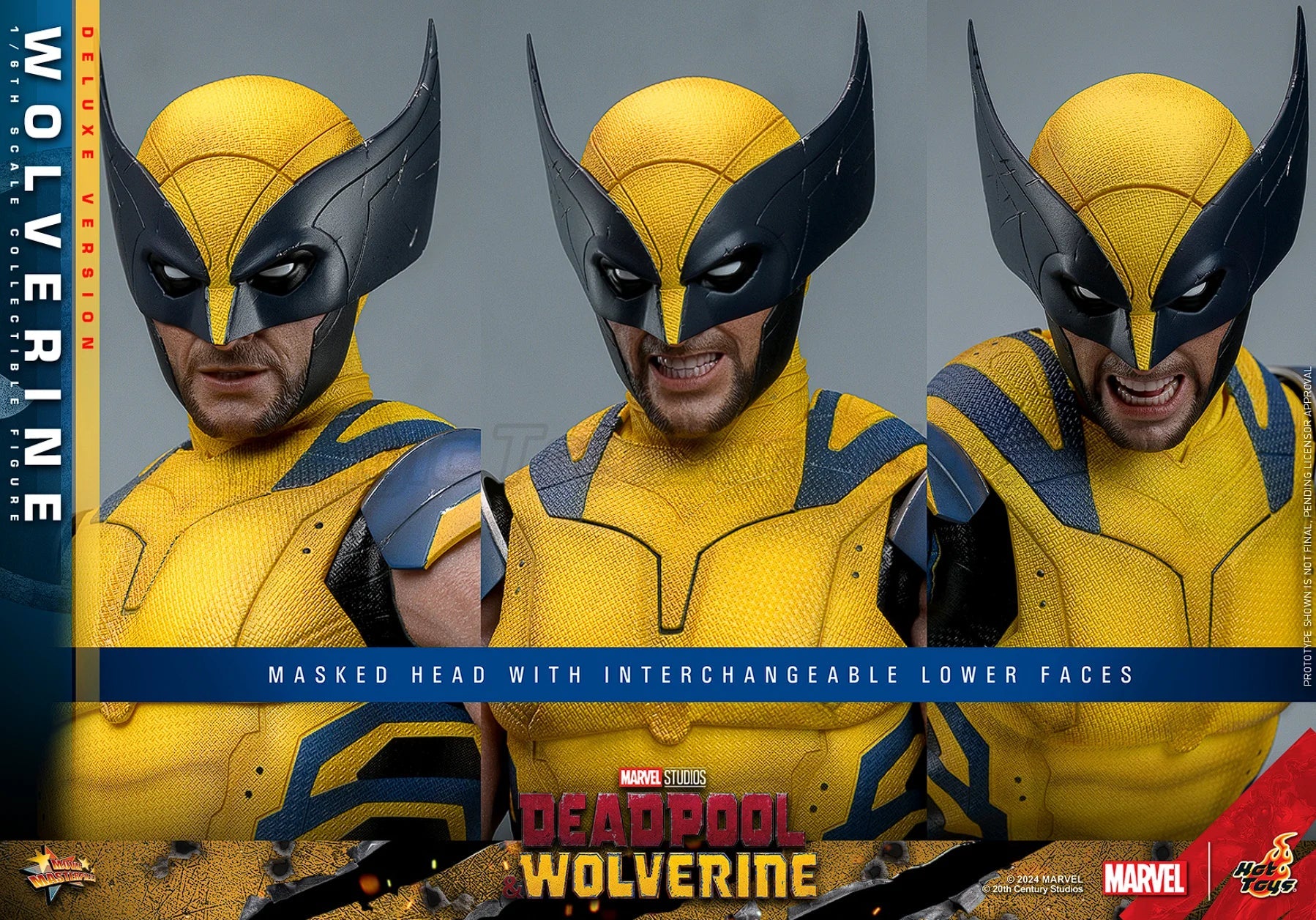 【MT】Hot Toys MMS754 Marvel "Deadpool and Wolverine" Wolverine 1:6 Ratio Collection Doll (deluxe Version) Toys