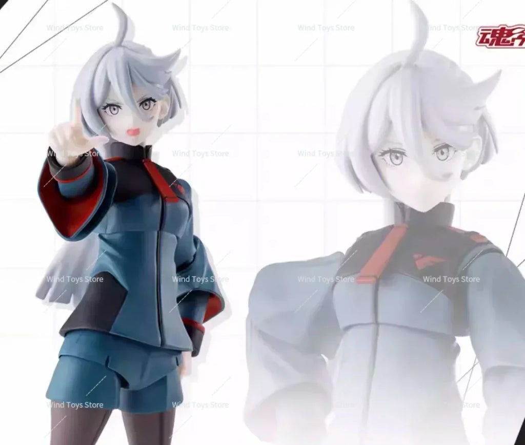 100% Original Bandai Sh Figuarts Shf Miorine Rembran Action Figures Anime Model Toys Figura Collection in Stock