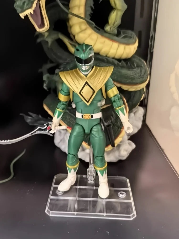 Mighty Morphin Power Rangers Aciton Figure Tree New Toys Son Of Green Customized Collectible Toy Desk Decor Ornament Gifts