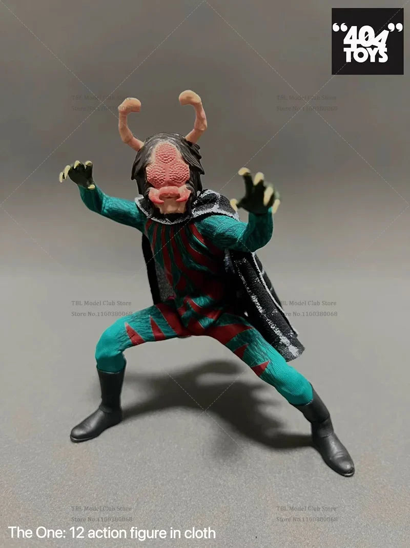 404toys 1/12 Scale KAMEN RIDER Kumo otoko Spider Weirdo Japanese Tokusatsu Drama 6-inch Full Set Action Figure Male Soldier Toys