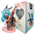 18CM Anime Hasenohr-Mädchen Figur kleine Linke Szene Modell Hasenmädchen Schwarzes Seidenkleid Sexy Modell Spielzeug Puppe Actionfigur PVC
