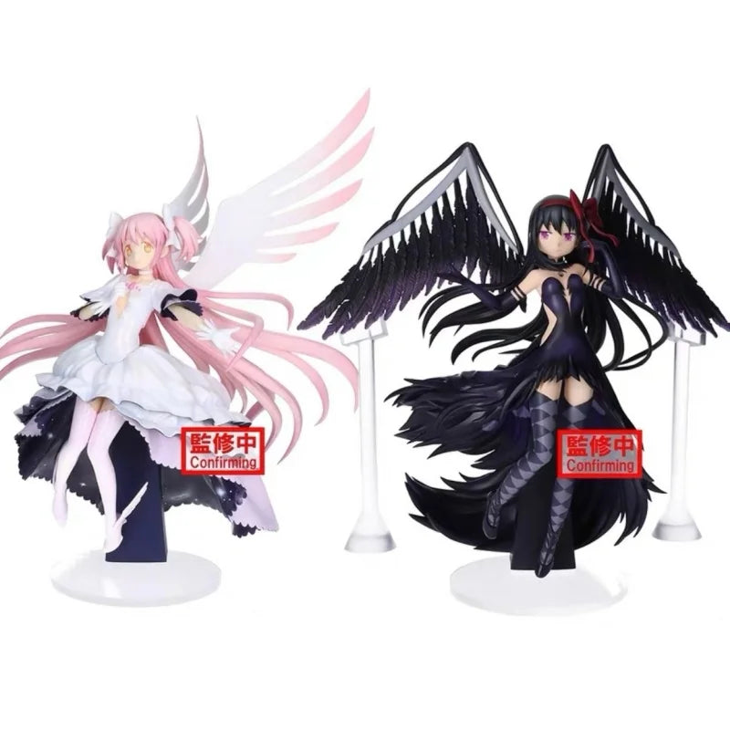 Bandai Namco Puella Magi Madoka Magica Akemi Homura Action Figurine Merchandise Toys Collector Doll Birthday Gift Girl'S Gift