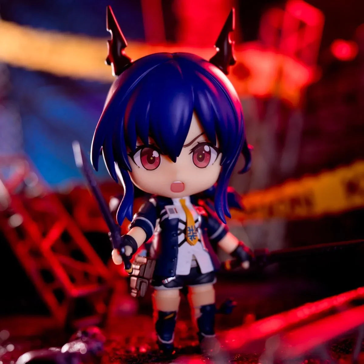 2023 10cm Arknights #1422 Chen Character Action Figure Collection Toys Christmas Gift Doll With Box