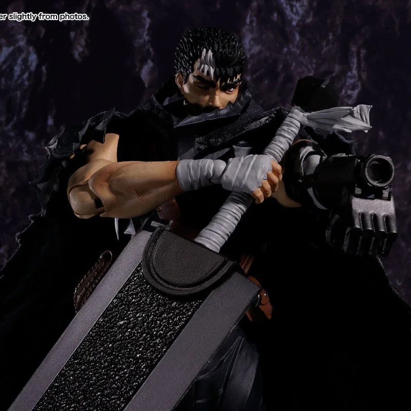 Bandai Genuine S.H.Figuarts Anime Figure Guts 160mm Action Figure Toy for Boys Kids Gift Collectible Model Ornaments