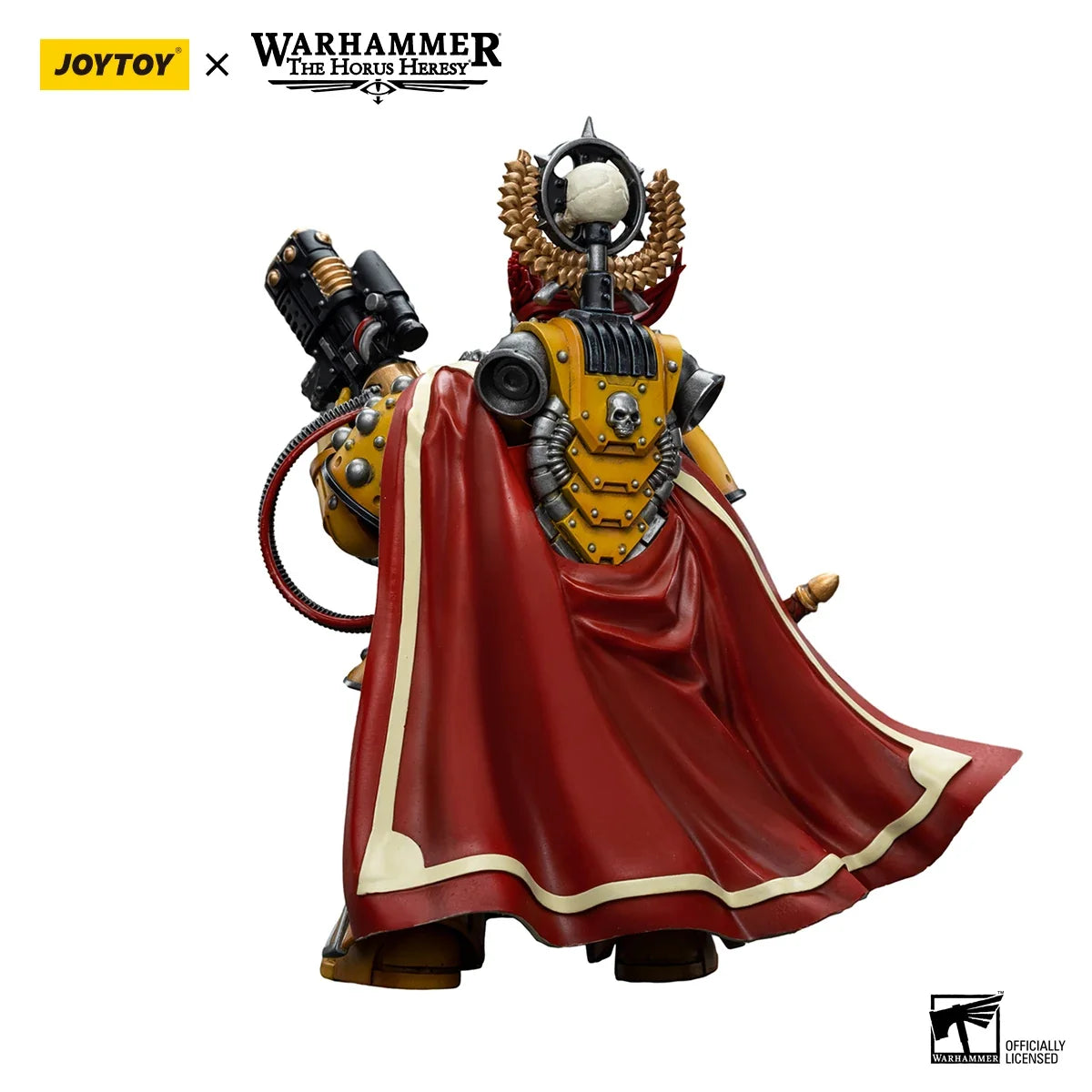 JOYTOY Warhammer 40k 1/18 Action Figures Anime 12.4cm Imperial Fists Legion Praetor with Power Sword