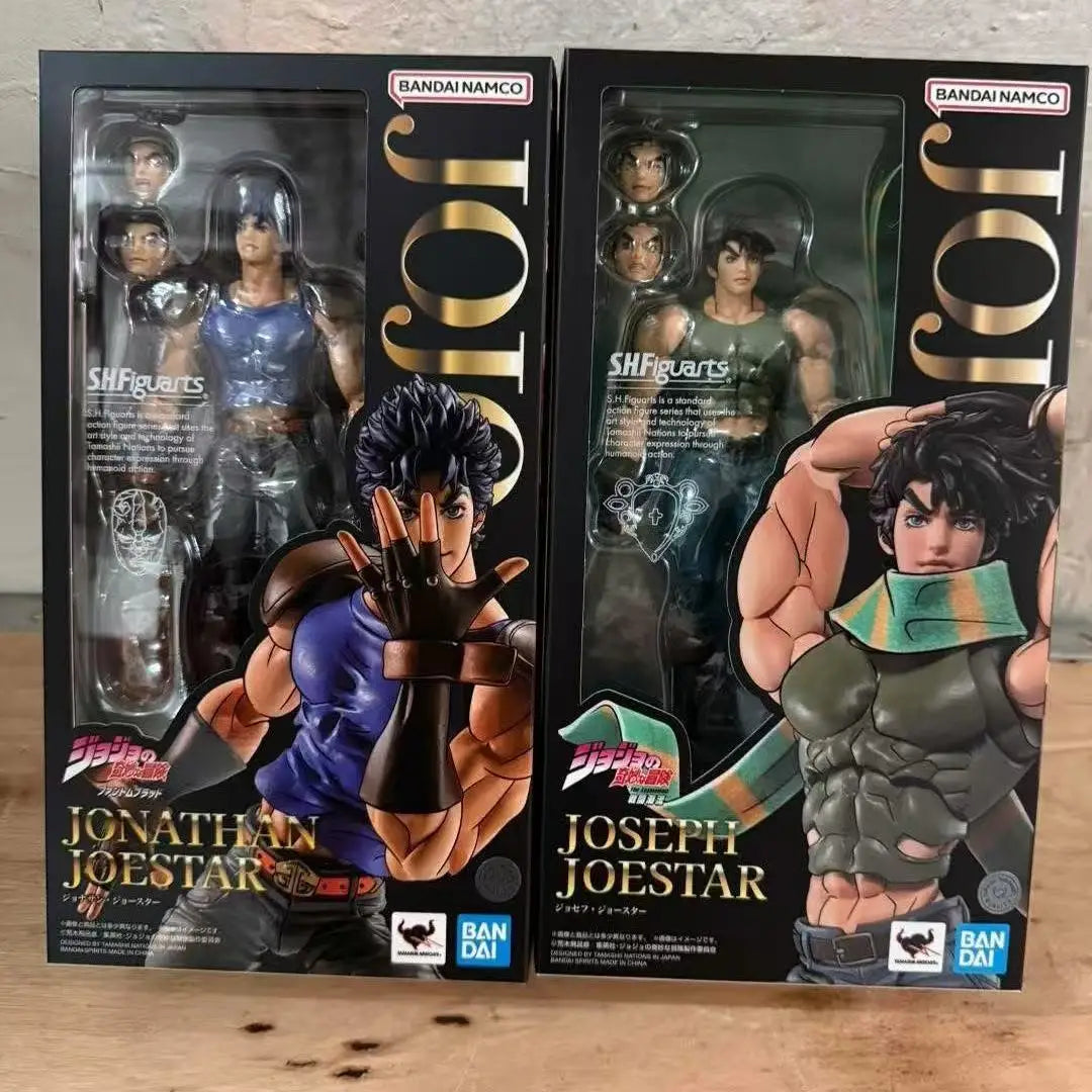 Bandai S.H.Figuarts SHF JOJO JOJO JONATHAN JOESTAR Model Kit SHF PVC about 14.5cm Action Figures Model Toys Figurine Gift