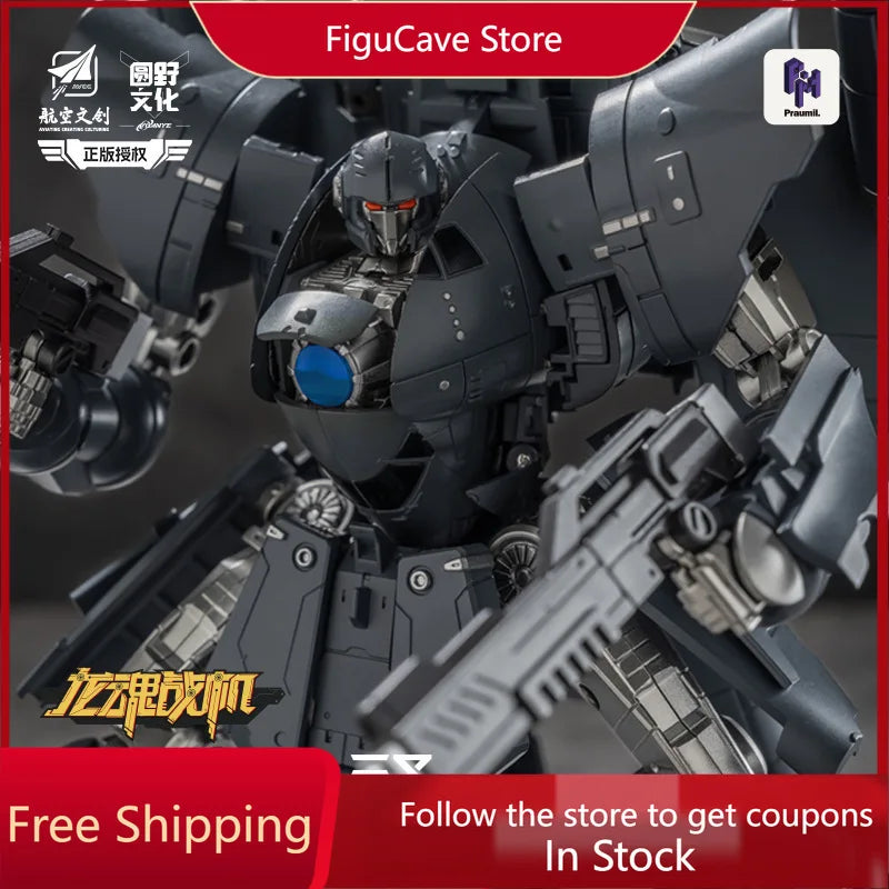Transforming Toys Yuanye Culture Dragon Soul Fighter Y20 Yunsheng Kunpeng Weijiang Actionfigur Sammlerstück Geschenkmodell