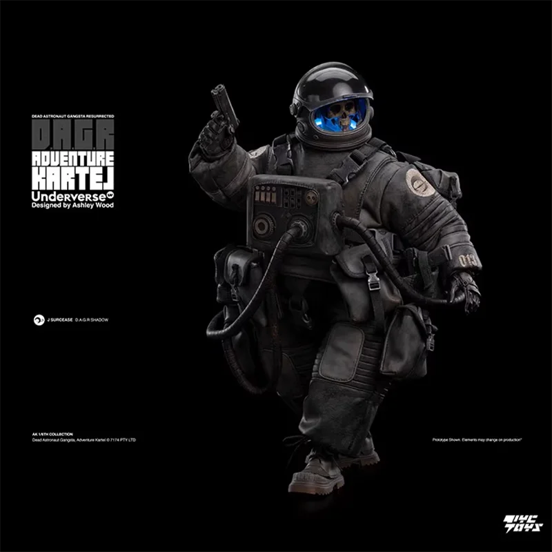 Original UV UNDERVERSE Adventure Kartel Gangster Undead Astronaut 1/6 D.A.G.R Action Figure Model Toys Ornaments Fans Gifts