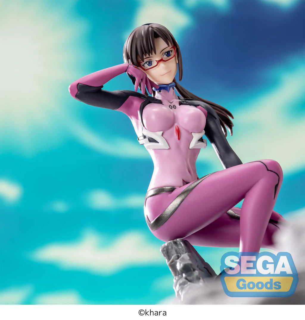 In Stock Original SEGA Luminasta Rebuild of Evangelion Mari Makinami Illustrious PVC Anime Figures Action Figure Model Toys