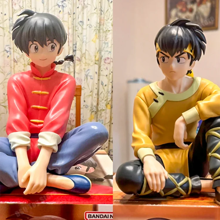 Bandai Optical Factory Namco Dreams Ma Liang Leisure Time Saotome Ranma Scenery Figures Trendy Ornaments Peripheral Gifts