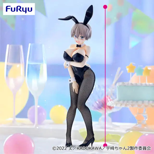 Judai Original FuRyu Uzaki chan wa Asobitai! ω Uzaki Hana BiCute Bunnies Action Figure Model Doll Toys