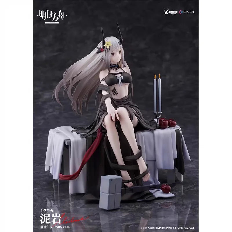 In Stock NEX Arknights Mudrock Swimsuit Tranquil Midnight DN06 Figure Action Collectible Model  Assemble Toys Gift