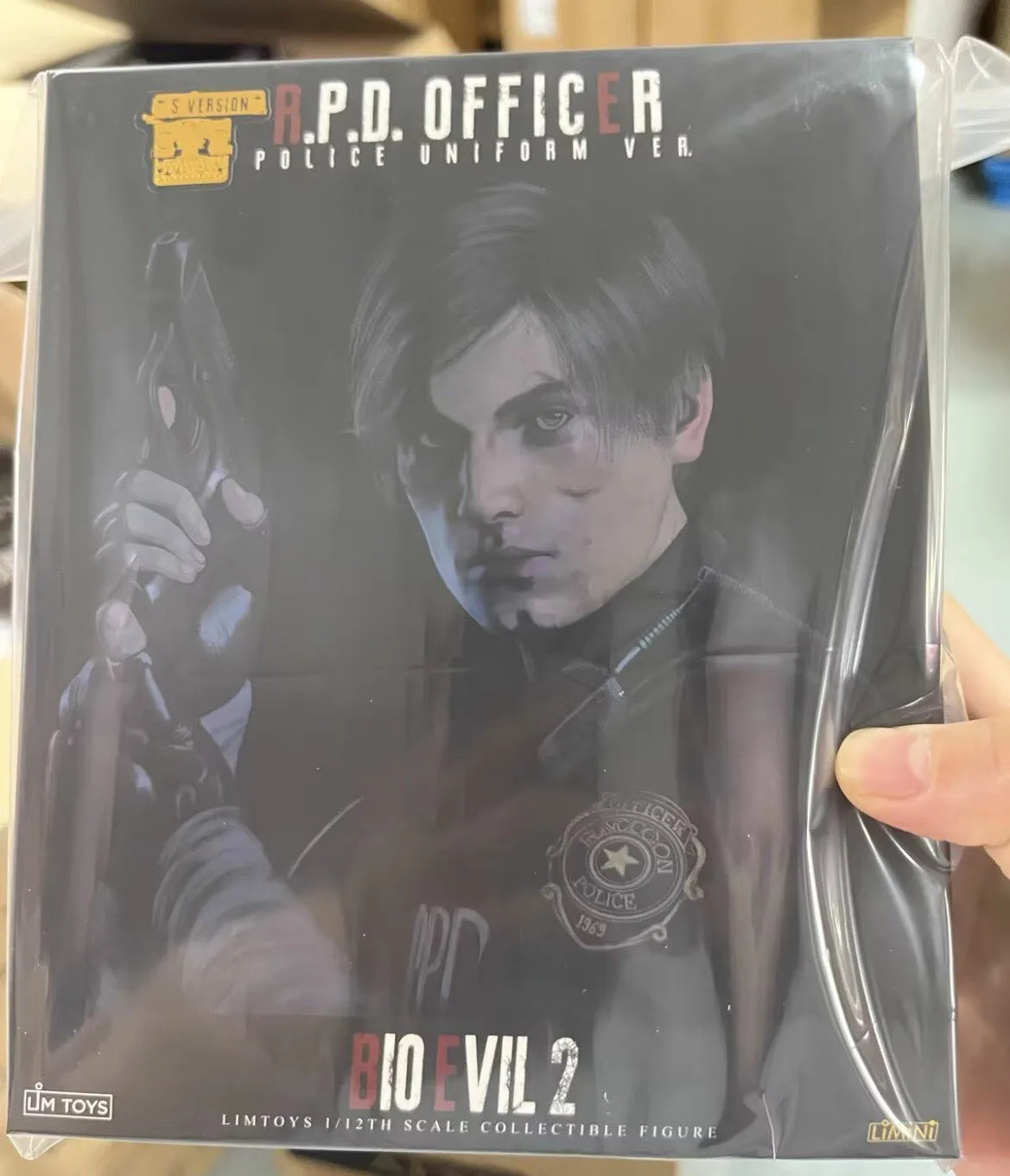 Limtoys Resident Evil Leon S Kennedy Rpd Police Officer 1 12 Scale Articulated Action Figure