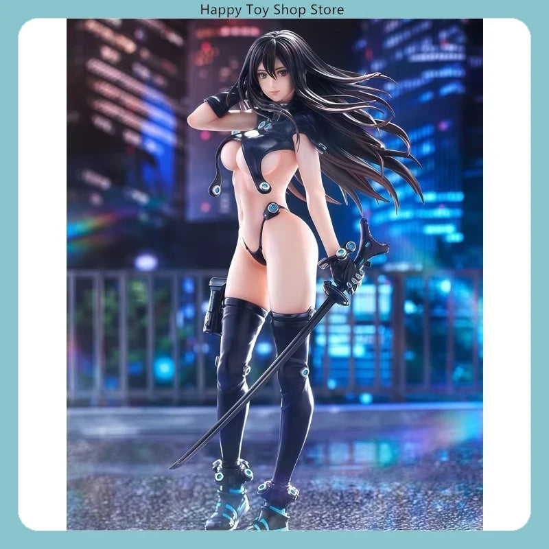 25cm Gantz Reika Shimohira Holding Knife Standing Pose Anime Figure Model Statue