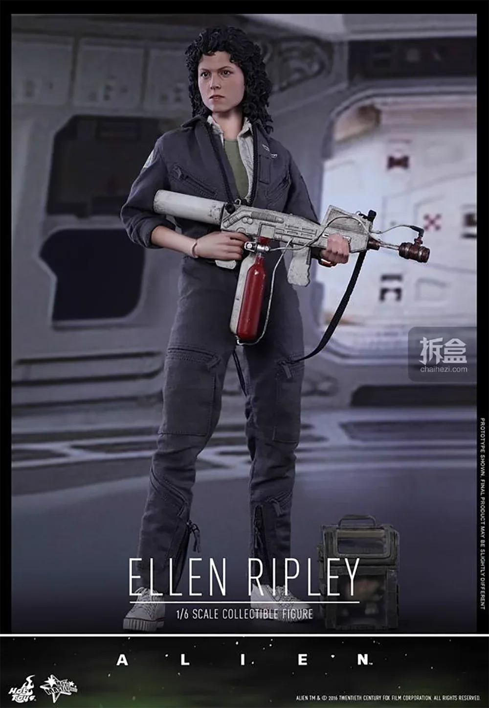 Original HotToys 1/6 MMS366 Xenomorph Ellen Ripley Action Figure Model Toys 12 inch Collection Scene Decoration Gift