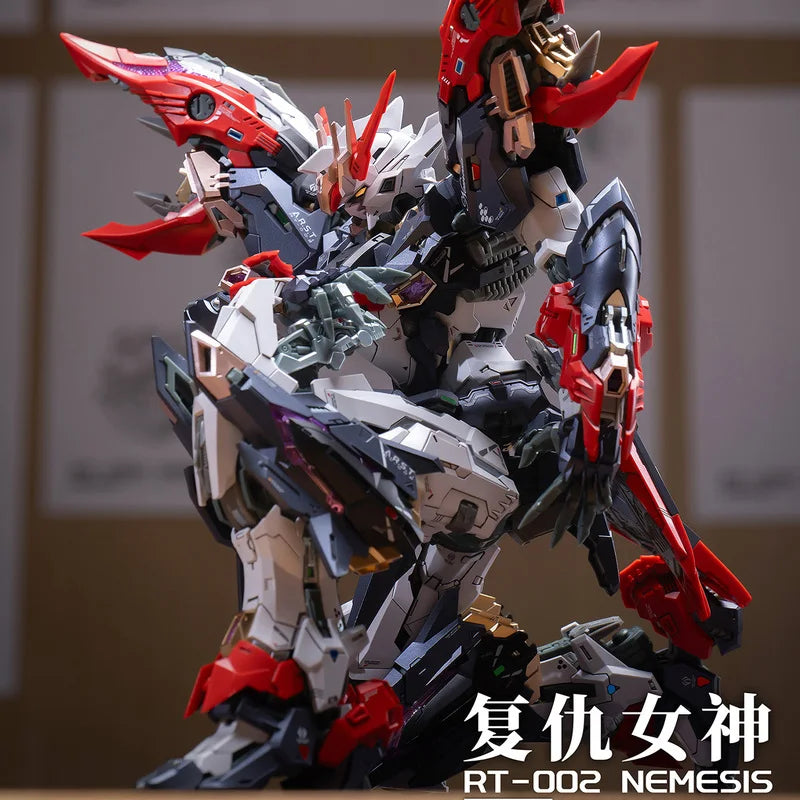 In-Stock Infinite Dimension Nemesis 1/100 Mecha Assembly Model Kit Action Figures Desktop Ornament Surprise Gift Collectable Toy