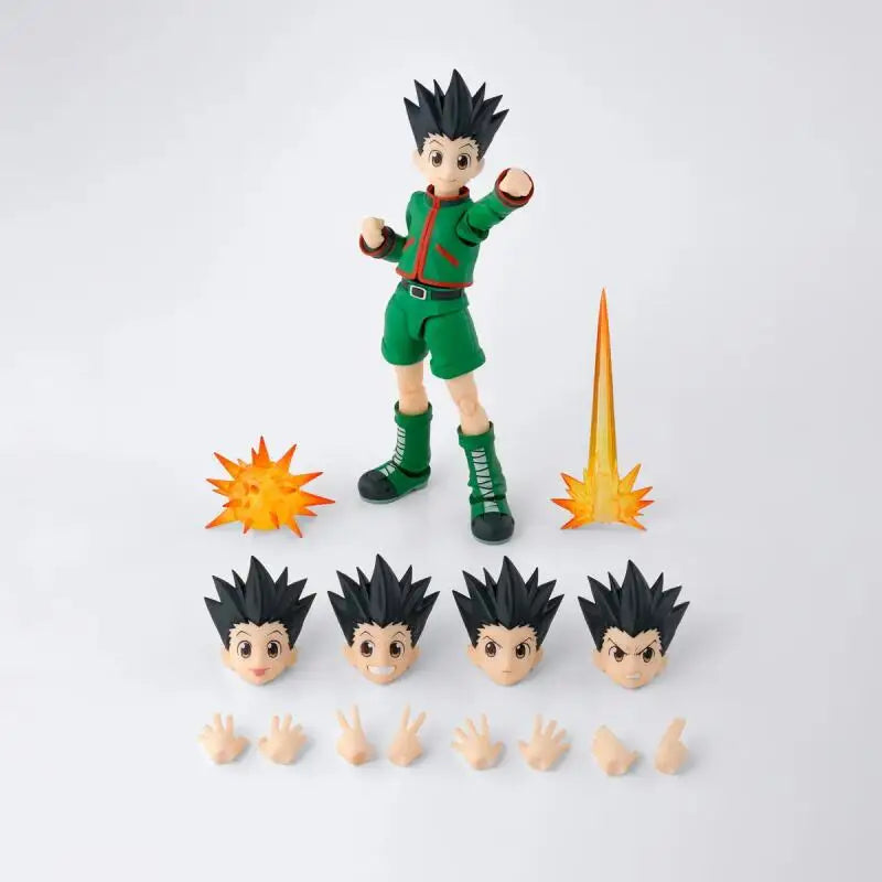 In Stock Genuine Brand New Unopened Bandai Banpresto Hunter Hunter S H Figuarts Gon Freecss Killua Zoldyck Action Figure Gift