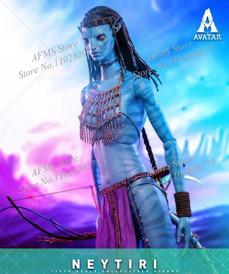 Hot Toys MMS685 1/6 Scale Collectible Figure Neytiri Avatar The Way Of Water Zoe Saldana Full Set 12Inch Women Soldier Model