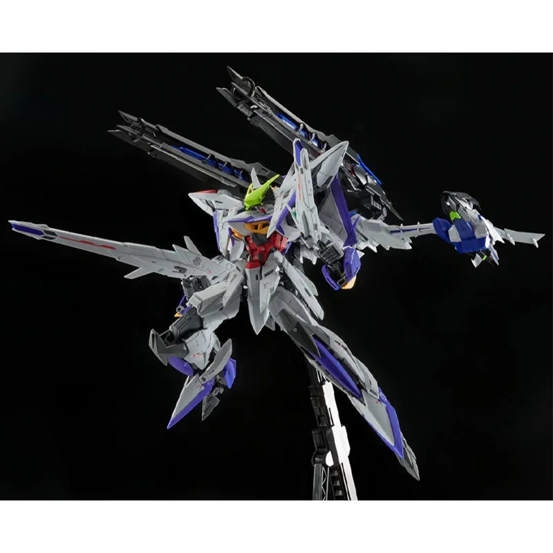 Bandai Original Gundam Model Kit Anime Figure PB MG ECLIPSE GUNDAM+RAIJIN STRIKER Action Figures Toys Gifts for Children