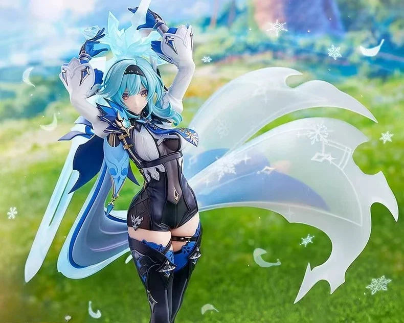 Modell Spielzeug Eula Spielcharakter Genshin Impact Skulptur Action Cartoon Sammelfigur Anime Statue Figuren Vorverkauf