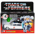 Hasbro Transformers x Ghostbusters Ectotron Action Figure Ecto-1 Autobot Toy Gift E6017