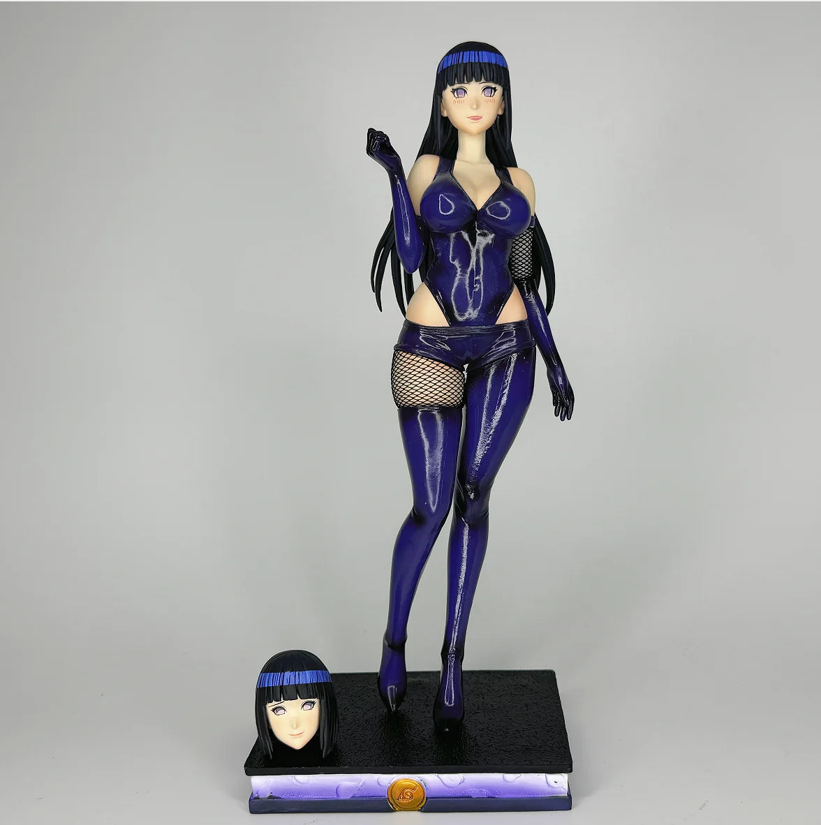 Naruto Anime Pretty Girl Jiaoying Hinata - Double Headed Surrounding Statues Handmade GK Model Ornament Wholesale