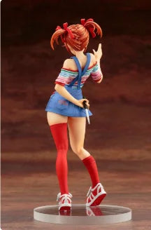 '-In Stock Original KOTOBUKIYA Horror Beautiful Girl Ghost Bride Chucky 20cm Animation Cartoon Doll 1/7 Model Ornament