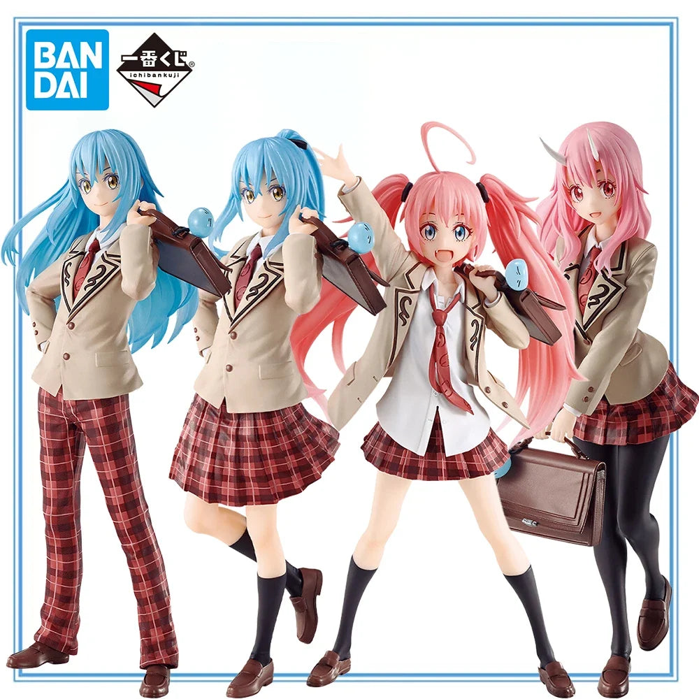 100% Original in Stock Bandai Spirits Ichiban Kuji Tensei Shitara Slime Datta Ken Rimuru Tempest Milim Nava Shuna Model Toys