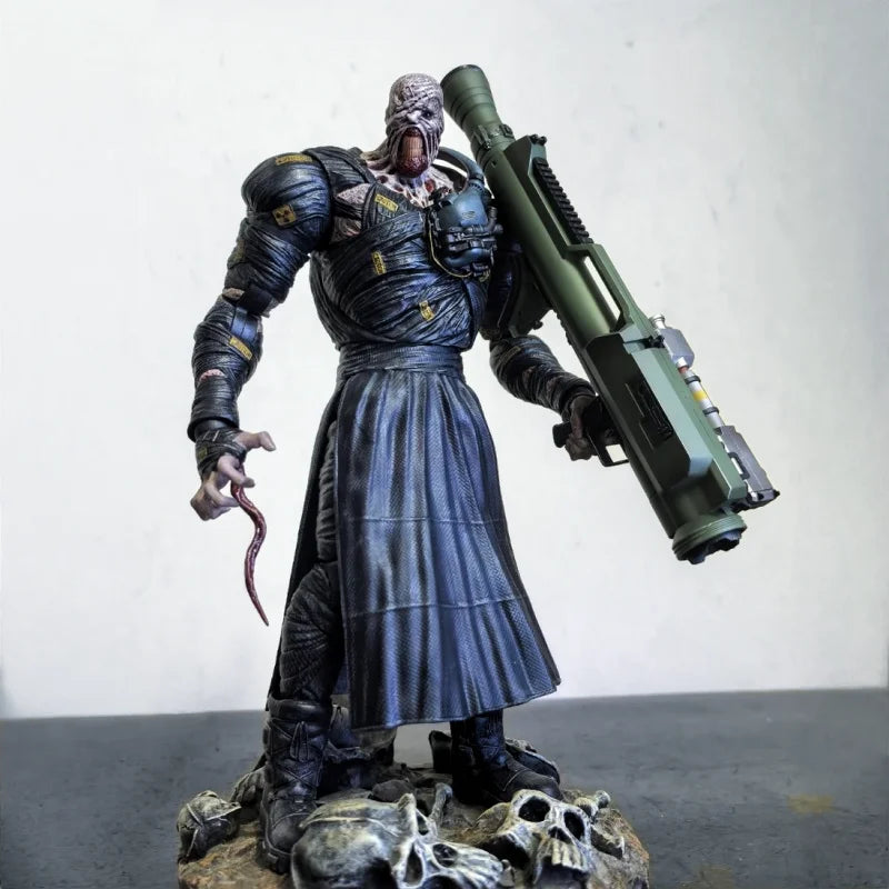 Patriot Nemesis-T Type Big Boss Action Figure Genuine Resident Biohazard Horror Game Collectibles PVC Evil Character Model Toy