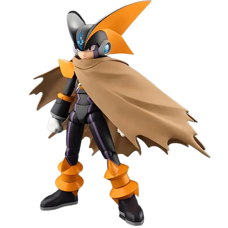 KOTOBUKIYA Original MODEL KIT MEGAMAN BATTLE NETWORK BASS.EXE 148mm Anime Action Figure Assembly Model Toys Model Gifts for Boys