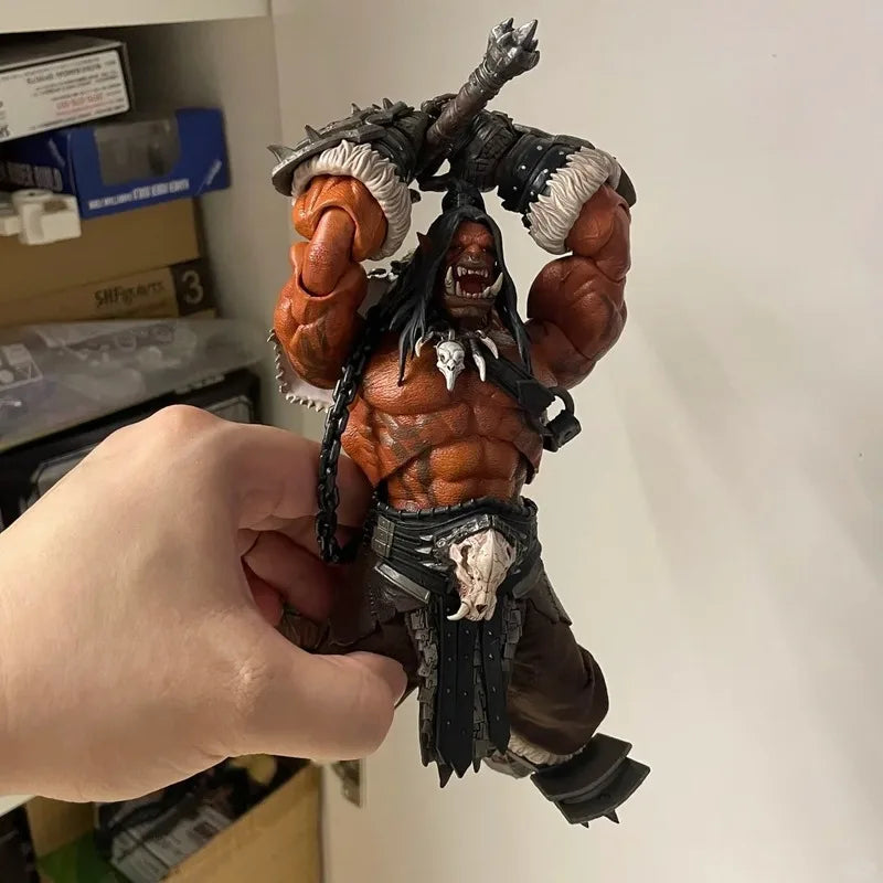 Hero Toys Hellscream Tribal War Song Great Chief Chieftain Orc Warrior 1/10 Action Figure Model Doll Toys In Stock