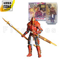1/18 3.75inches Boss Fight Studio Action Figure Vitruvian H.A.C.K.S Series General Bah-sak Red Knight Toy