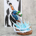 20cm Sky Dragon Ball Piccolo Vs Goku Anime Figure Resonance Model Statue Boys Collection Desktop Decoration Ornament Toys Gifts