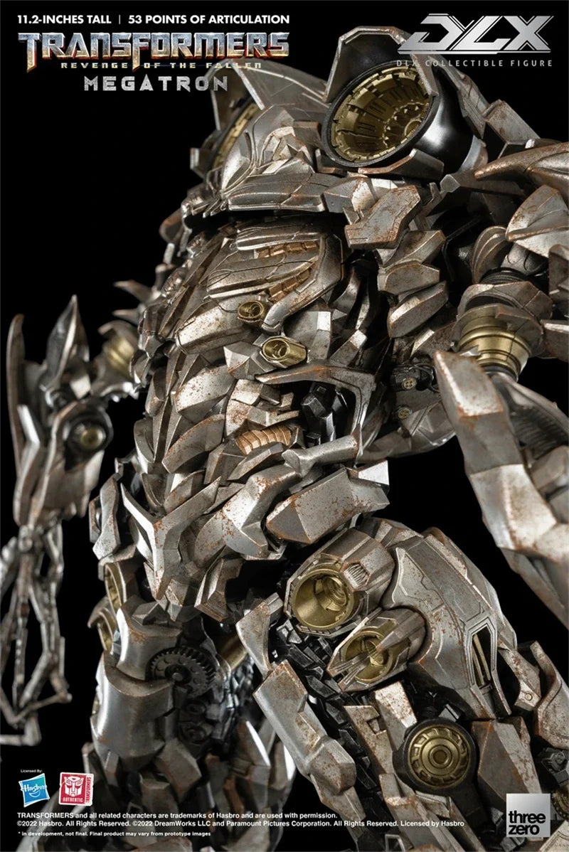 【In Stock】3A Threezero DLX Megatron Revenge Of The Fallen Action Model Transformers Robot Toys Collectible