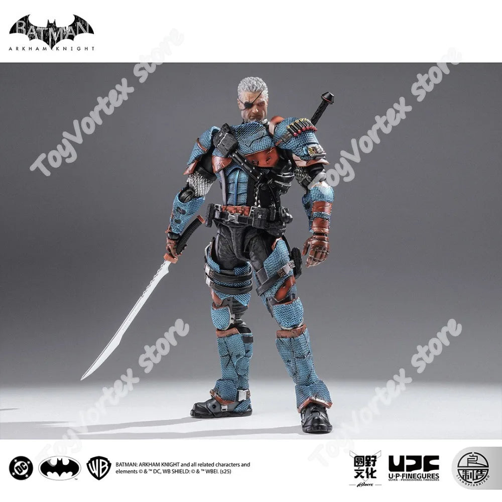 Pre-sale LPZZ 1/12 ROUNO CUEURE DC002 Deathstroke Arkham Knight Action Figure Model Movable Collectible Model Anime Figure Toys