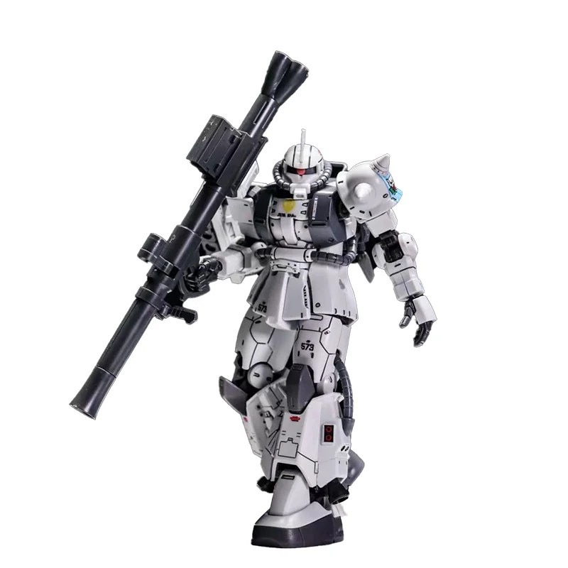 In-stock XINGDONG White Wolf GTO Zaku II Matsunaga Shin HG 1:144 White Wolf Water Decals Assembly Model Kit Anime Figure Gift
