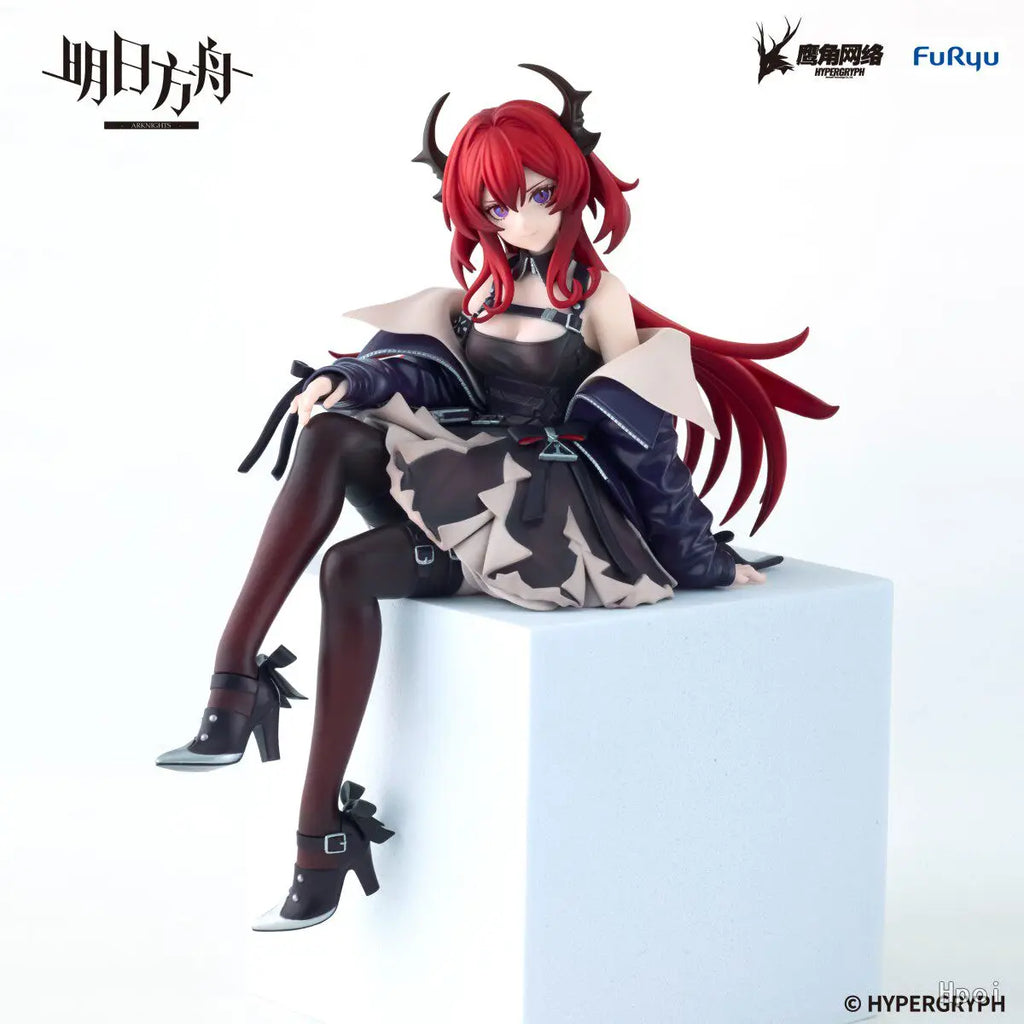 Genuine Furyu Prepainted Noodle Stopper Figure Arknights Surtr Game Character Figure Decoration Collection Figure Model Toy