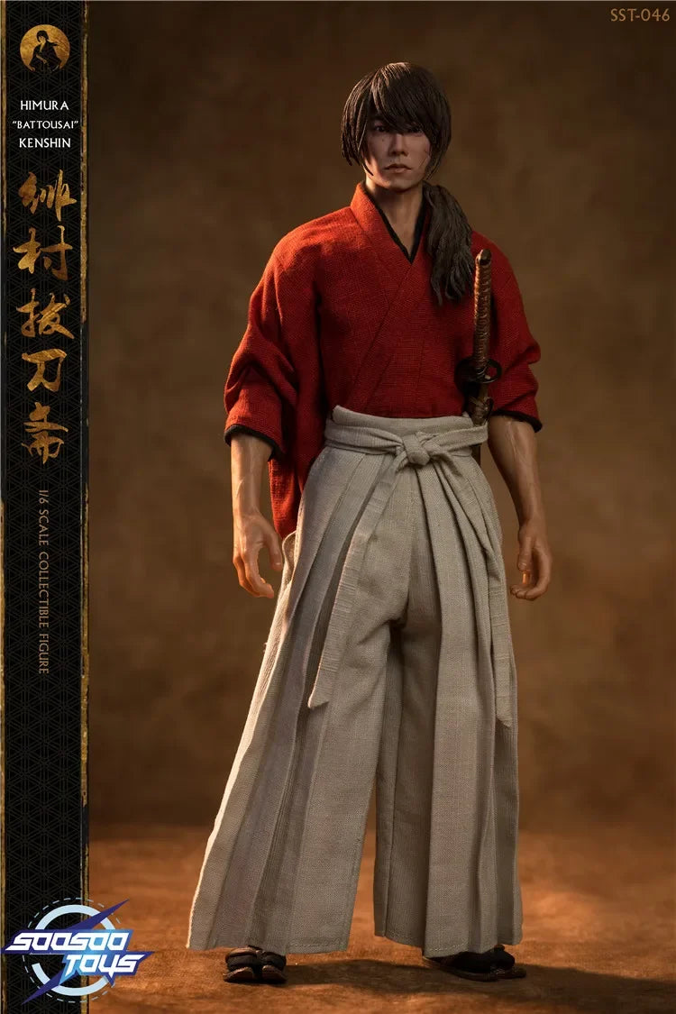 NEW IN STOCK SOOSOOTOYS SST-046 SST046 HIMURA KENSHIN 1/6 12 inches HIMURA BATOUSI KENSHIN Action Figures Collectible Toys
